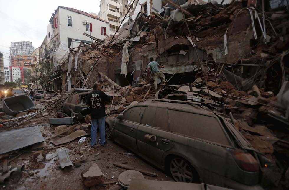 libano esplosione beirut