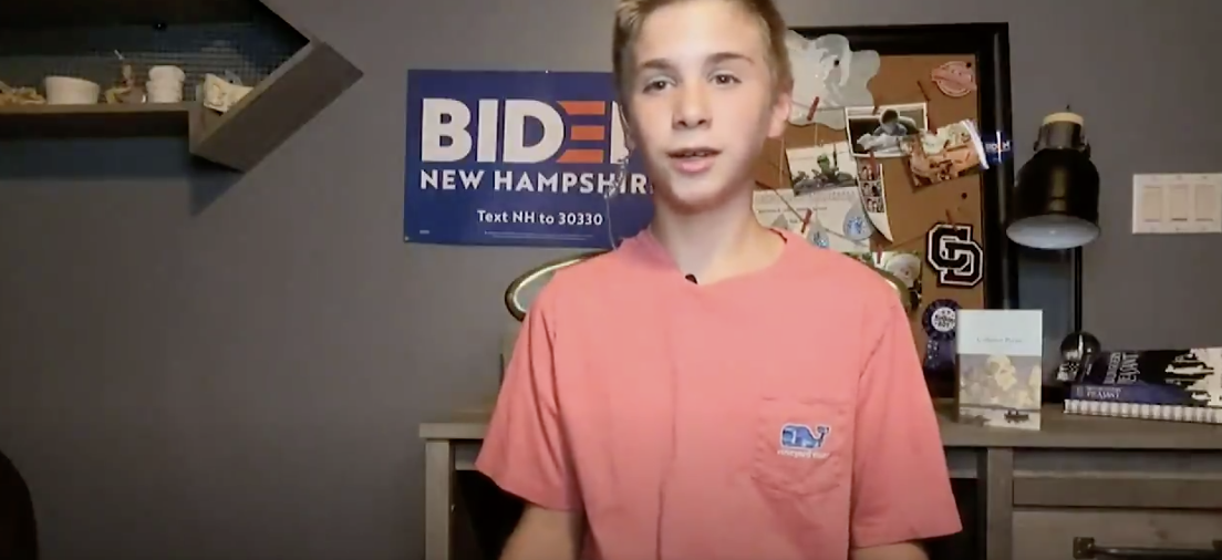Il messaggio di un ragazzino balbuziente per Joe Biden