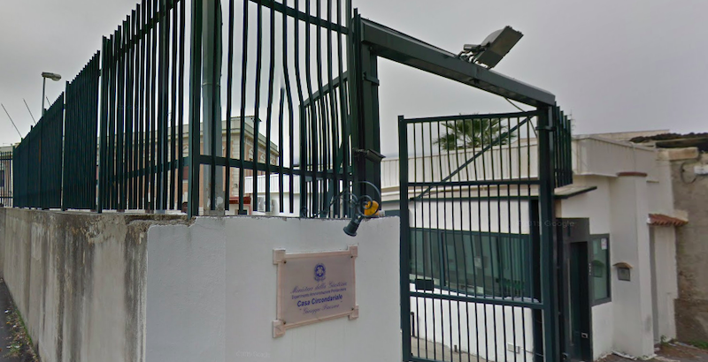 Immagine del carcere di Reggio Calabria (Google)