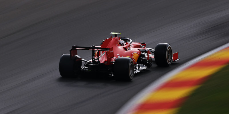 Charles Leclerc nel Gran Premio del Belgio di Formula 1 (Lars Baron/Getty Images)