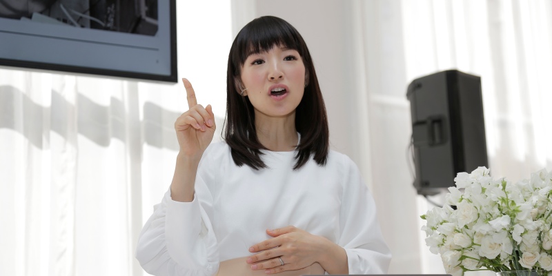 Marie Kondo (AP Photo/Seth Wenig)