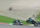 Il video dell'incidente sfiorato da Valentino Rossi durante il Gran Premio d'Austria