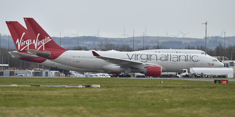 Virgin Atlantic ha chiesto l'amministrazione straordinaria negli Stati Uniti