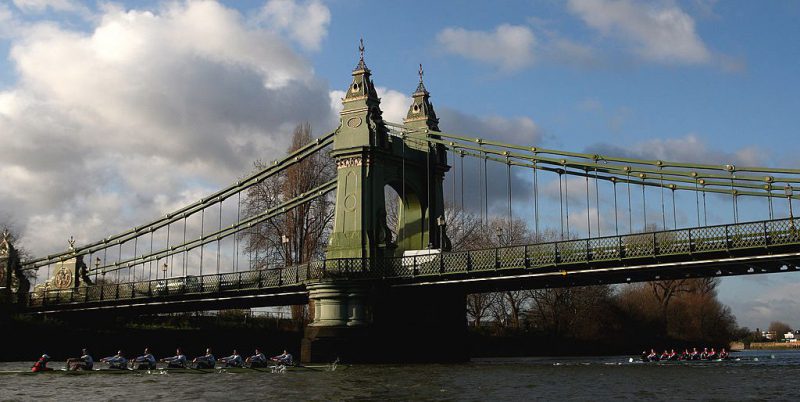 L'Hammersmith Bridge di Londra (Richard Heathcote/ Getty Images)