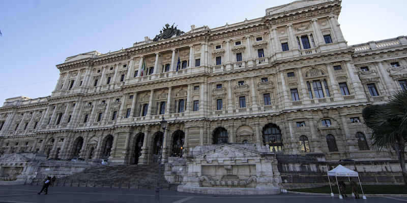 Il palazzo della Corte di Cassazione, a Roma (ANSA/MASSIMO PERCOSSI)
