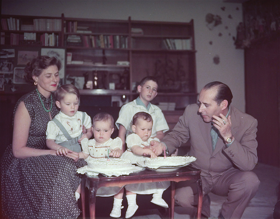 Roberto Rossellini Jr Figlio Di Ingrid Bergman