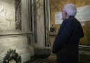 Il video di Mattarella alla tomba di Dante Alighieri, a Ravenna