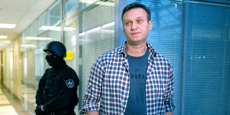 Alexei Navalny a Mosca, il 26 dicembre 2019 (AP Photo/Alexander Zemlianichenko)