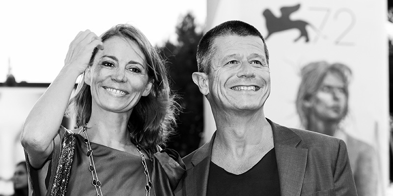  Emmanuel Carrère e Helene Devynck nel 2015 (Tristan Fewings/Getty Images)