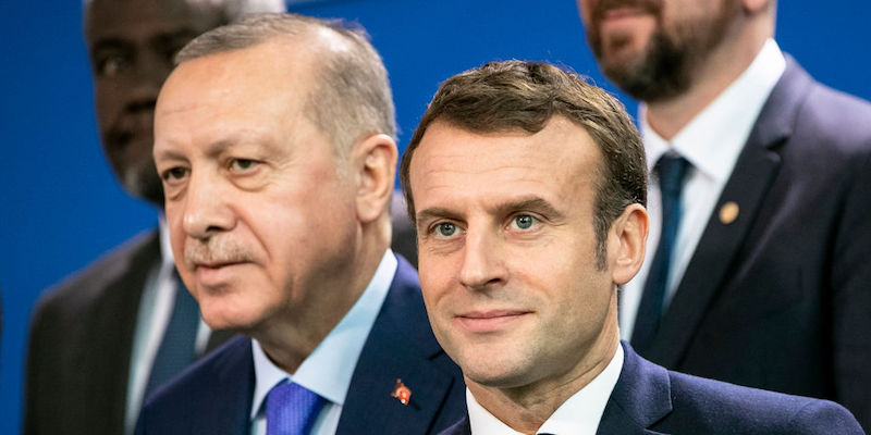 Recep Tayyp Erdogan ed Emmanuel Macron
(Emmanuele Contini/Getty Images)