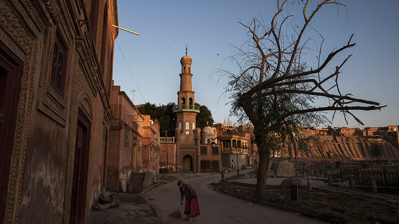 Kashgar, Xinjiang, Cina (Kevin Frayer/Getty Images)