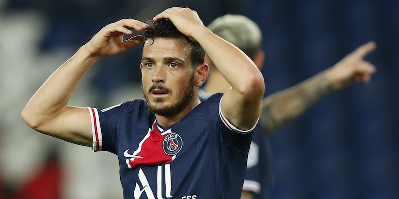 Alessandro Florenzi, acquistato in estate dal Paris Saint-Germain (AP Photo/Francois Mori)