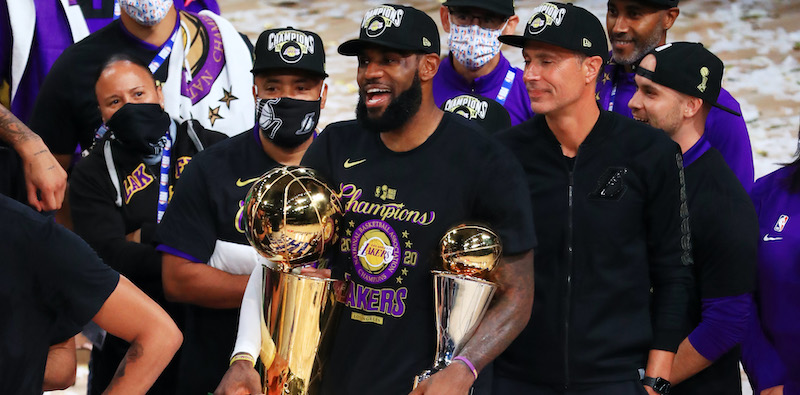 I Los Angeles Lakers hanno vinto la NBA