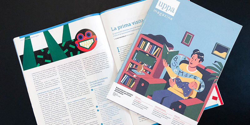 Due numeri di Uppa magazine (Il Post)