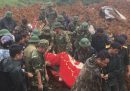 Almeno 22 persone sono state travolte da una frana in Vietnam