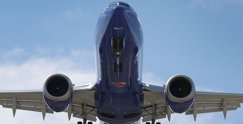Un Boeing 737 MAX della Southwestern Airlines. (Joe Raedle/Getty Images)