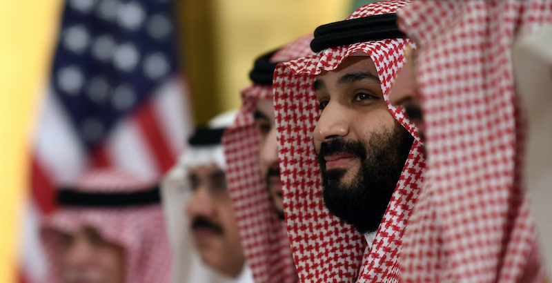 Il principe ereditario saudita, Mohammed bin Salman (AP Photo/Susan Walsh, File)
