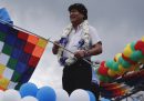 Il festoso ritorno di Evo Morales a Chimoré, fotografato