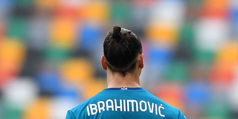Zlatan Ibrahimovic in Udinese-Milan (Alessandro Sabattini/Getty Images)