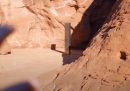 È sparito il monolite argentato dello Utah