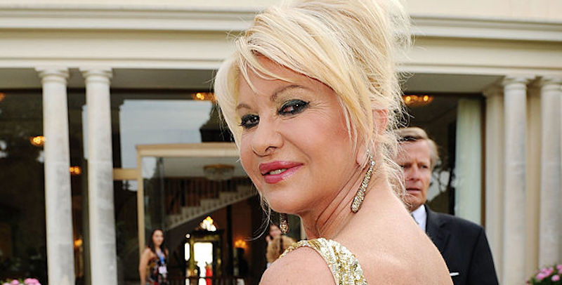 Ivana Trump ad Antibes, in Francia, nel 2009
(Pascal Le Segretain/Getty Images for amfAR)