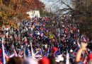 Sabato, migliaia di persone hanno manifestato a Washington in favore di Donald Trump