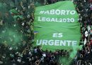 L’Argentina ha fatto un passo verso la legalizzazione dell’aborto