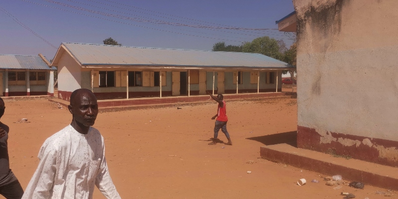 
La Government Science School di Kankara, nello stato di Katsina, in Nigeria (AP Photo/Abdullatif Yusuf)