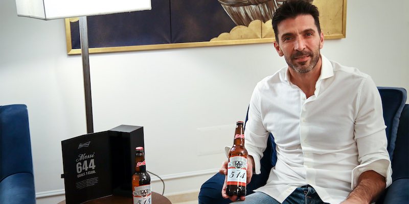Budweiser ha mandato delle birre numerate ai portieri che hanno preso gol da Messi