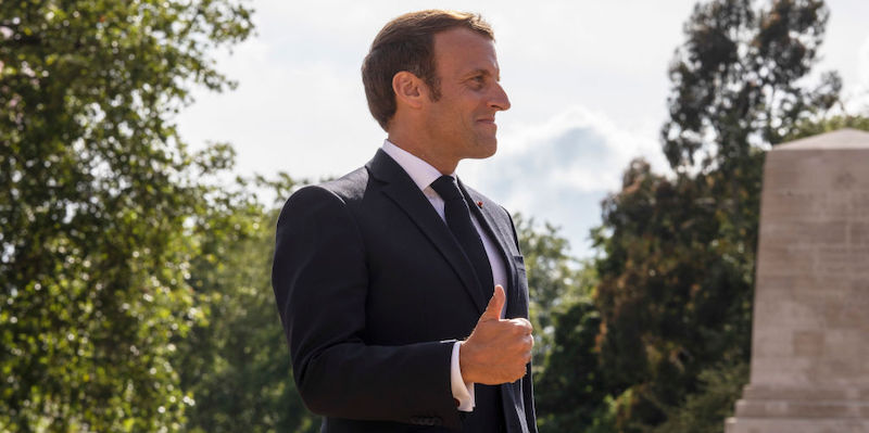 Il presidente francese Emmanuel Macron ha annunciato un referendum per inserire la difesa del clima nella Costituzione