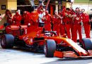 Vettel ha salutato la Ferrari con una sua versione di "Azzurro"