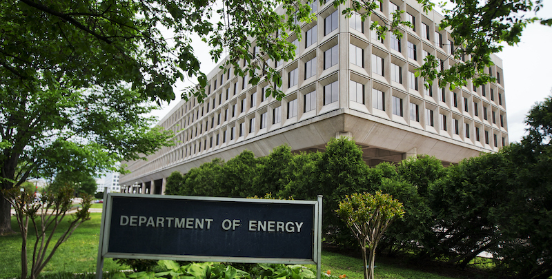 La sede del dipartimento dell'Energia, a Washington, Stati Uniti (AP Photo/Manuel Balce Ceneta)