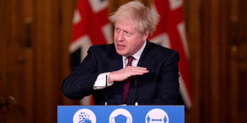 Il primo ministro britannico Boris Johnson (Toby Melville - WPA Pool / Getty Images)