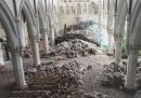 La cattedrale di Christchurch, distrutta da un terremoto, dove nessuno entra da anni