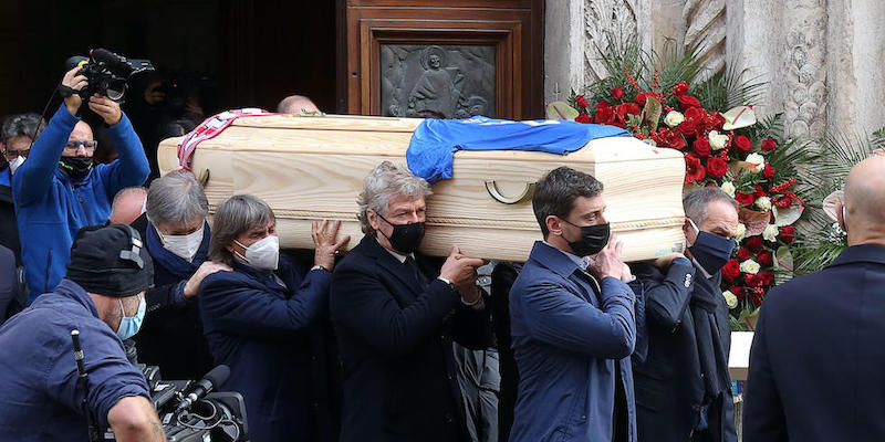 Le foto del funerale di Paolo Rossi
