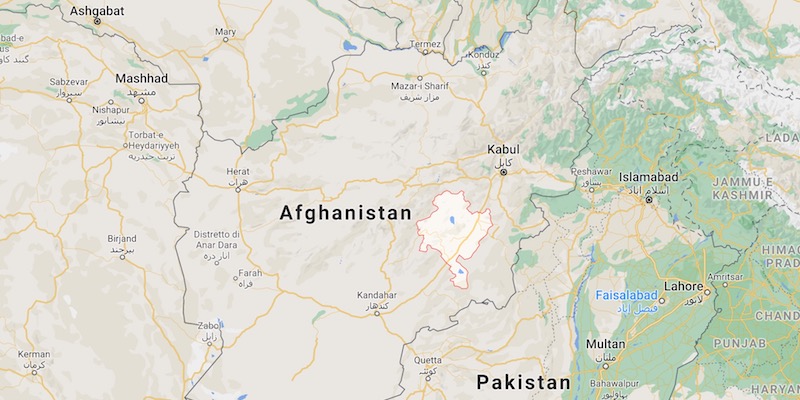 La regione di Ghazni, in Afghanistan