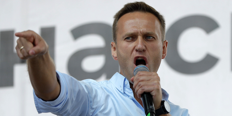 Alexei Navalny nel 2019 (AP Photo/Pavel Golovkin, File)