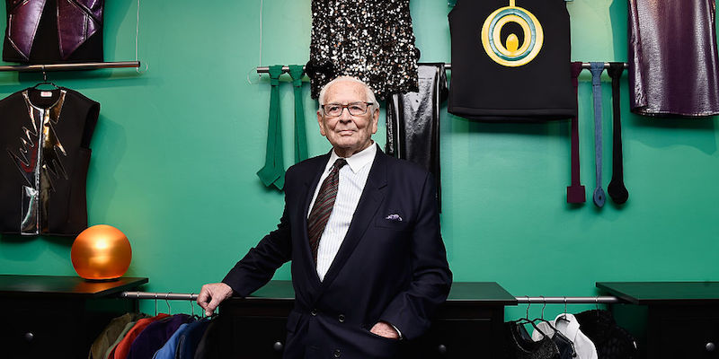 Pierre Cardin nel 2014
(Pascal Le Segretain/Getty Images))