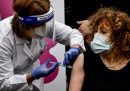 Le prime vaccinazioni in Italia, in foto