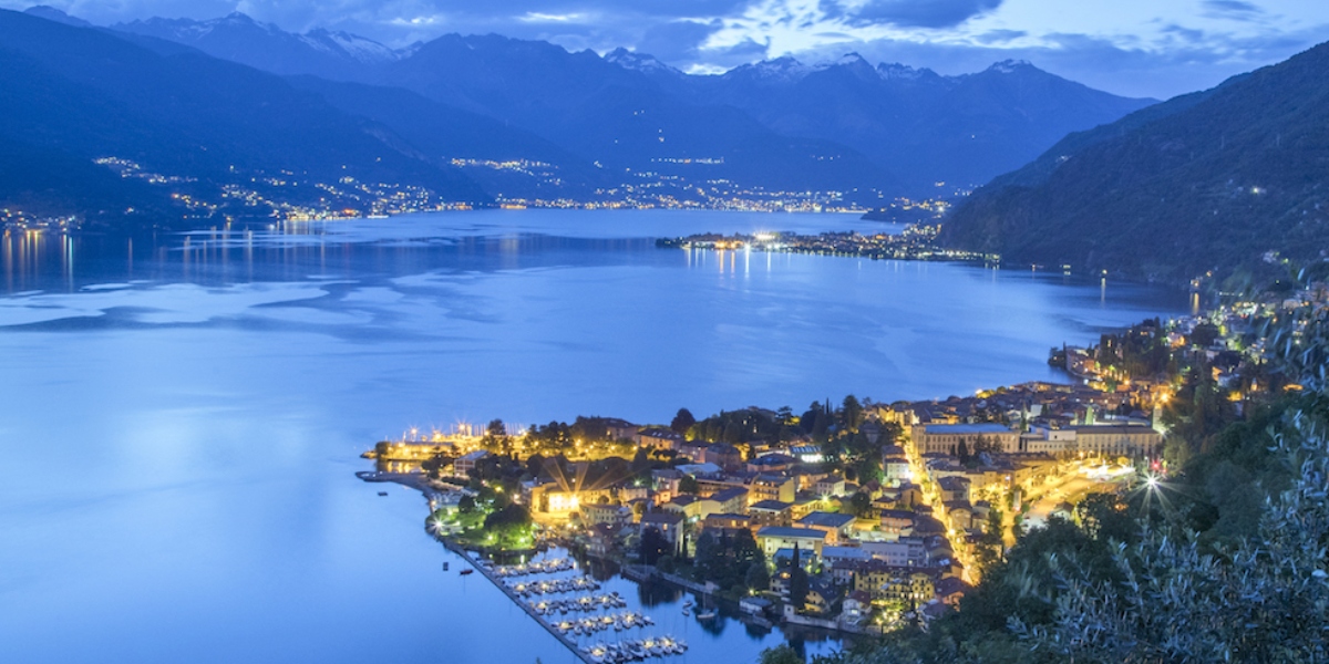 La vista sul lago di Como dal Crotto di Biosio
(Carlo Borlenghi/Touring Club Italiano)