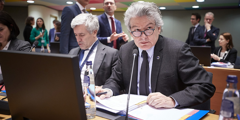 Il commissario europeo Thierry Breton (©European Union)
