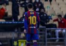 La prima espulsione di Lionel Messi con il Barcellona