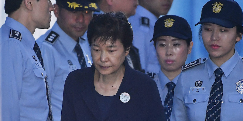 Park Geun-hye nel 2017 (Song Kyung-Seok-Pool/Getty Images)