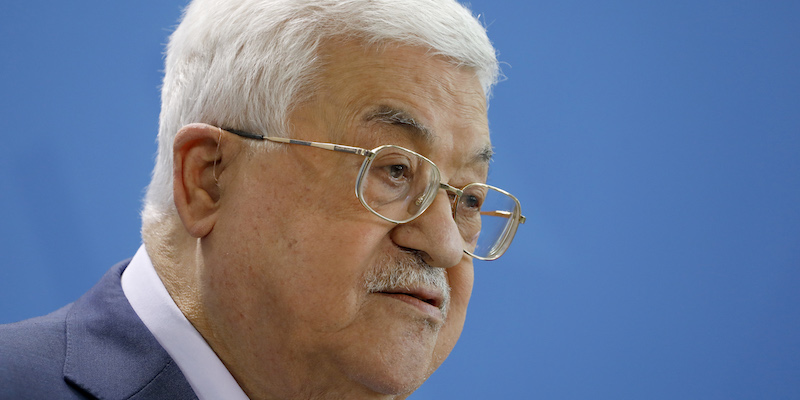 Il presidente palestinese Mahmoud Abbas, il 29 agosto 2019 (Michele Tantussi/Getty Images)