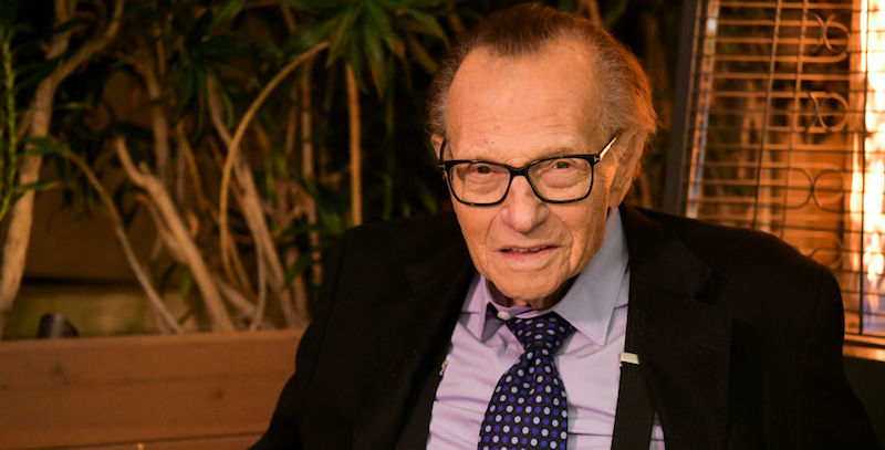 Larry King, a Beverly Hills, California, 25 novembre 2019 
(Rodin Eckenroth/Getty Images)