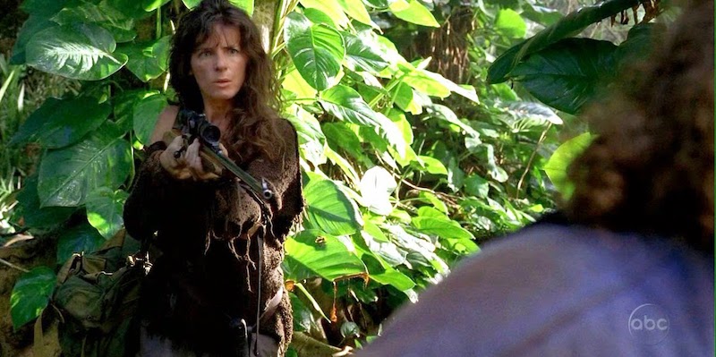 Mira Furlan in una scena di Lost