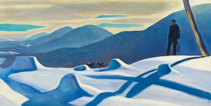 The trapper, Rockwell Kent, 1921
(Whitney Museum of American Art, New York)