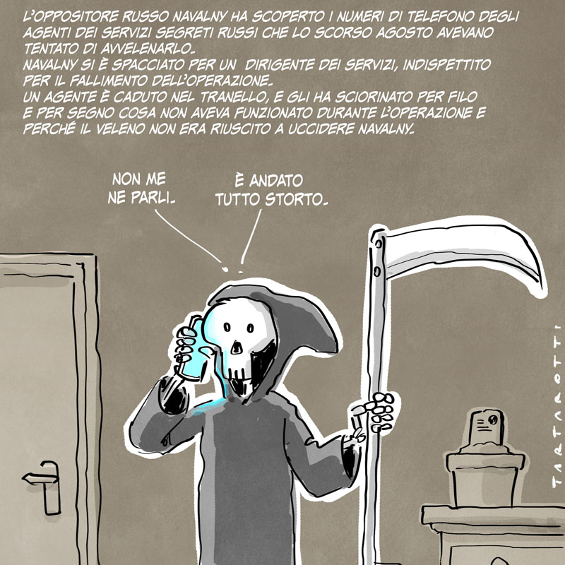 Pronto? Signora morte?