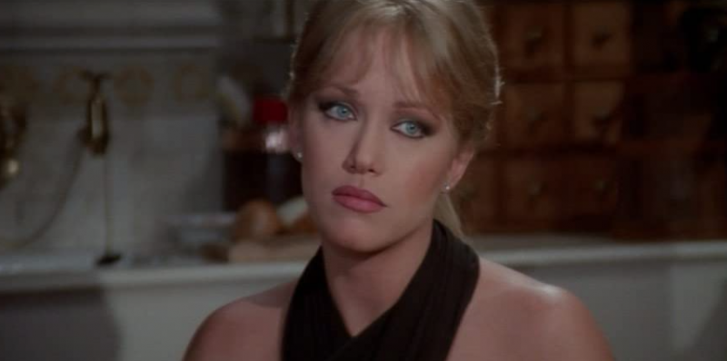 Tanya Roberts in "007 - Bersaglio mobile", nel 1985. (IMDb)