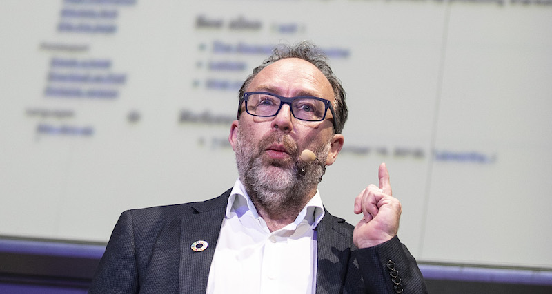 Jimmy Wales, fondatore di Wikipedia (Rosdiana Ciaravolo/Getty Images)